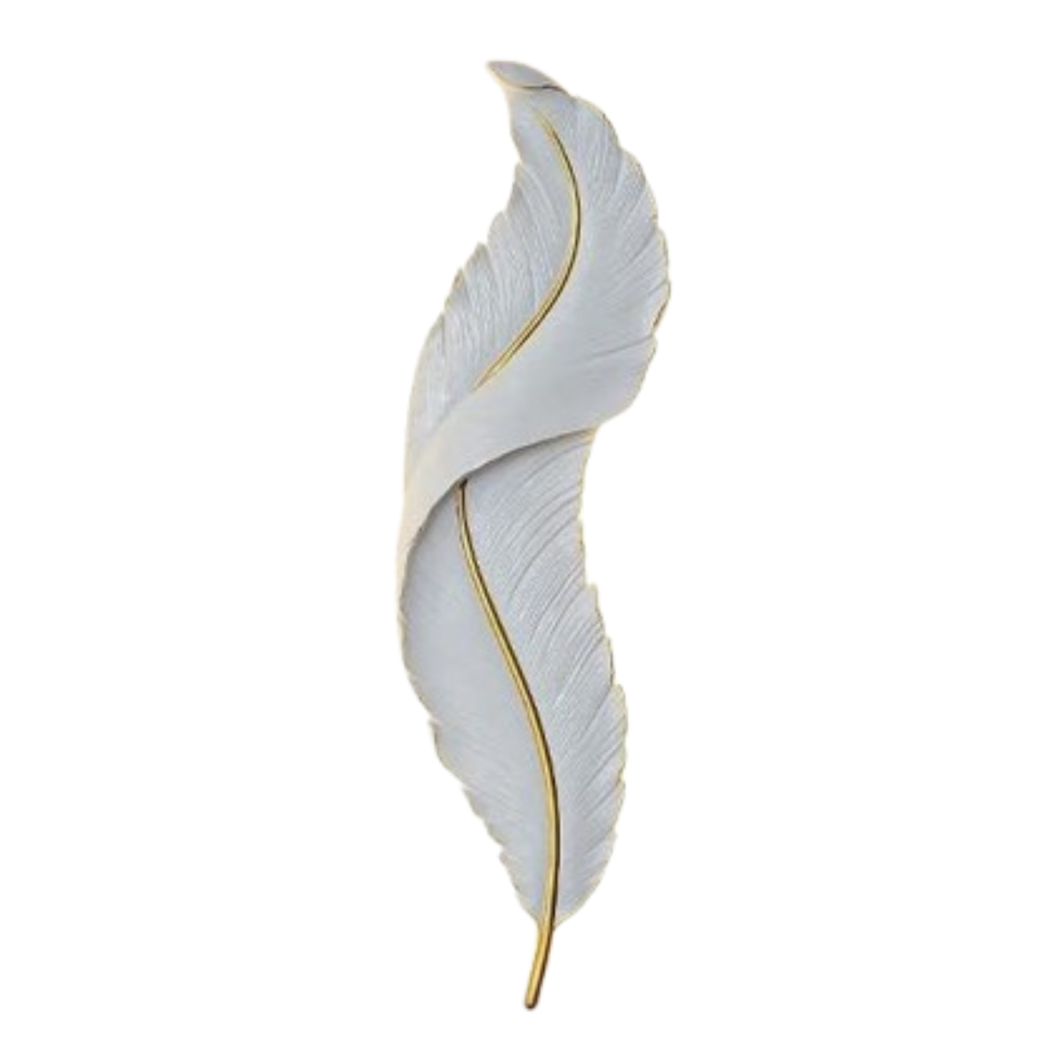 WHite Leaf Wall Light