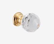 Cabinet Draw and Door Crystal Round Handle